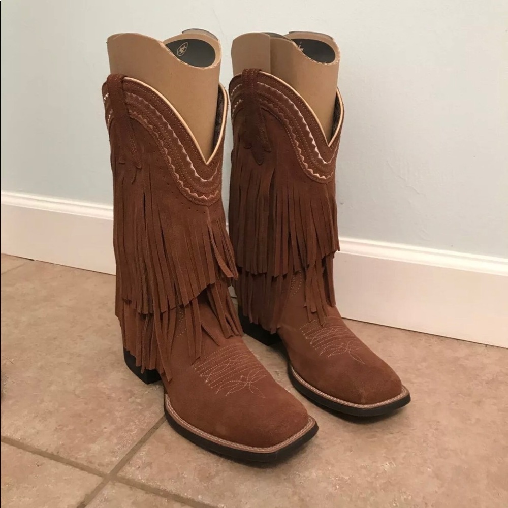 Ariat Fringe Boots